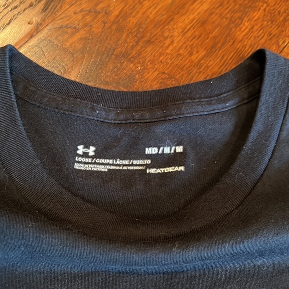 Under Armour Mens Big Logo short sleeve t-shirt. - Picture 4 of 5